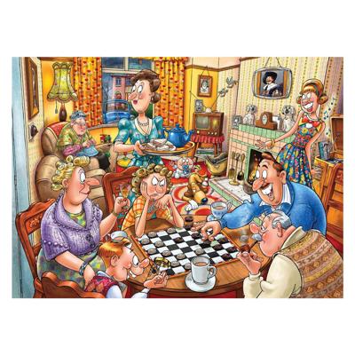 Jumbo Wasgij Destiny 25 puzzel Spelletjesavond! - 1000 stukjes