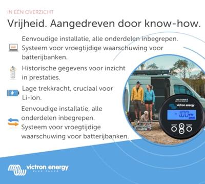 Victron Energy Black Smart BAM030712200R Accubewaking Victron Energy Black Smart BAM030712200R Accubewaking