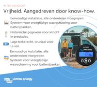 Victron Energy Black Smart BAM030712200R Accubewaking - thumbnail