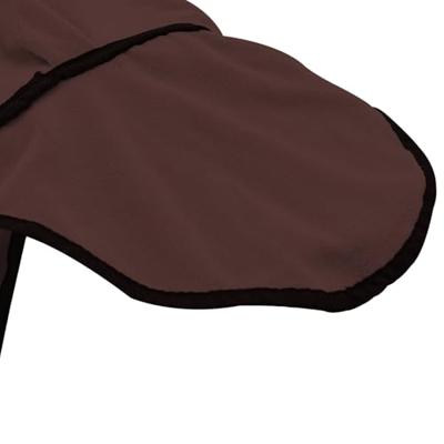 VidaXL Paardendeken volledig donkerbruin polyester