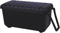 Really Useful Box opbergkoffer op wieltjes 64 l, zwart - thumbnail