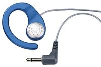 MONACOR ES-10 Mono oortelefoon voor het linkeroor, blauw, 3,5 mm - thumbnail