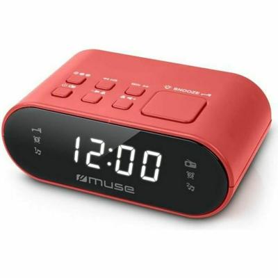 Muse FM wekkerradio, rood