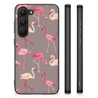 Samsung Galaxy S23 Dierenprint Telefoonhoesje Flamingo - thumbnail