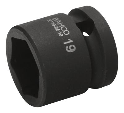 Bahco slagdop 1/2" | kort | zeskant | gefosfateerd | 21 mm - k7800m-21 Bahco slagdop 1/2" | kort | zeskant | gefosfateerd | 21 mm - k7800m-21