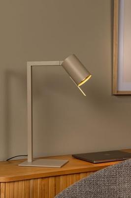 Lucide LESLEY - Bureaulamp - 1xGU10 - Taupe