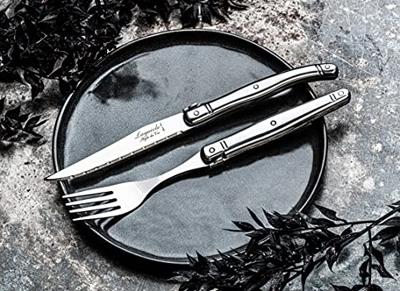 Laguiole Style de Vie Steakmessen Premium Line RVS - 6 stuks