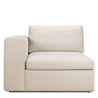 Ethnicraft Modulaire Bank 'Mellow' Hoek Arm Rechts, kleur Off White Ethnicraft Modulaire Bank 'Mellow' Hoek Arm Rechts, kleur Off White