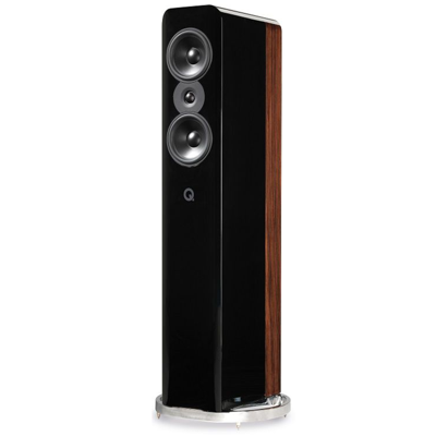 Q Acoustics: Concept 500 vloerstaande speaker - Zwart/rosewood Q Acoustics: Concept 500 vloerstaande speaker - Zwart/rosewood