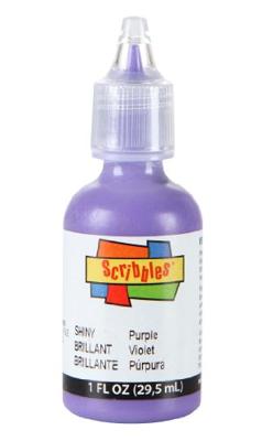 Scribbles • 3d textielverf glanzend 29,5ml paars