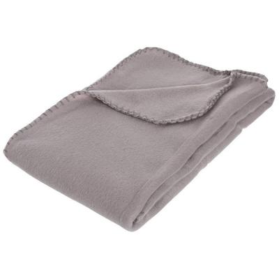 Fleece Deken Atmosphera Bruin Katoen 125 x 150 cm