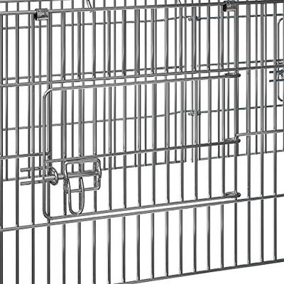 Monzana Konijnenhok Konijnenren - Hamsterkooi - Rattenkooi Groen - 180x75cm