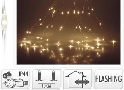 Luksus Lichtregen - Gordijnverlichting 10 x 300 cm - Warm Wit - 300 LED Lampjes Luksus Lichtregen - Gordijnverlichting 10 x 300 cm - Warm Wit - 300 LED Lampjes