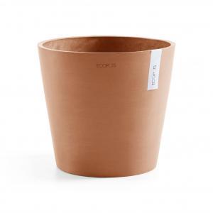 Ecopots Amsterdam kunststof bloempot Terracotta - Ø 36,6 cm Ecopots Amsterdam kunststof bloempot Terracotta - Ø 36,6 cm