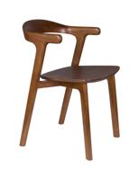 Zuiver Northwood eetkamerstoel Walnut - thumbnail