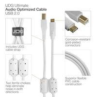 UDG U96001WH USB 2.0 USB-C - USB-B 1.5 meter wit - thumbnail