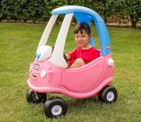 Cozy Coupe - Little Tikes - Princess - Deuren, claxon en vloer verwijderbaar - Vanaf 18 maanden - thumbnail
