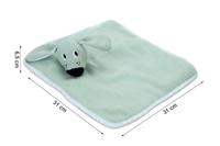 Beeztees Puppy knuffel wuggie groen 31x31cm - thumbnail