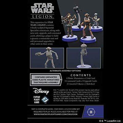 Star Wars: Legion - Separatist Specialists Personnel Star Wars: Legion - Separatist Specialists Personnel