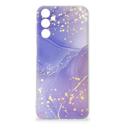 Smartphone hoesje voor Samsung Galaxy M14 Watercolor Paars