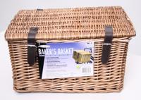 Fiets Bakkersmand Bruin 45x30x25cm - thumbnail