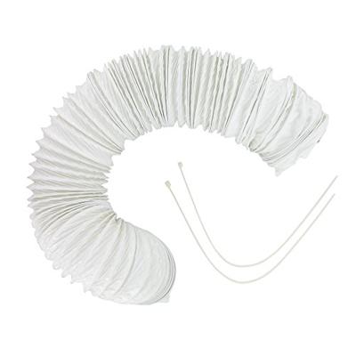 DEC flexibele afvoerslang - wit kunststof - 102mm - 3 m