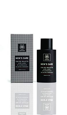 Apivita Men's Care Eau de Toilette with Cedar & Cardamon 100ml