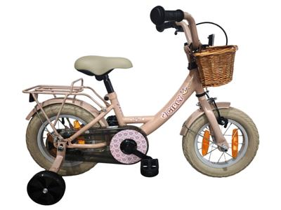 Hulzebos Cycle Parts B.V. Fiets bike fun kids 12 inch girly | remnaaf | roze Hulzebos Cycle Parts B.V. Fiets bike fun kids 12 inch girly | remnaaf | roze