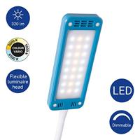 Maul MAULpearly colour vario 8201732 LED-bureaulamp 6 W Energielabel: D (A - G) Atlantic Blue - thumbnail