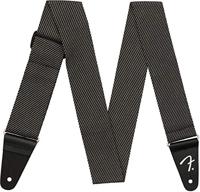 Fender Modern Tweed Strap Grey Black gitaarband - thumbnail