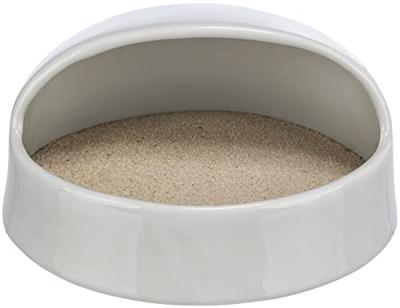 TRIXIE ZANDBAD DEGOES/HAMSTERS KERAMIEK GRIJS 20X16X10 CM 3 ST TRIXIE ZANDBAD DEGOES/HAMSTERS KERAMIEK GRIJS 20X16X10 CM 3 ST