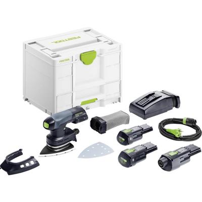 Festool DTSC 400 3,0 I-Set Accu Deltaschuurmachine 18V 3.0Ah in Systainer incl. ERGO Adapter - 578138