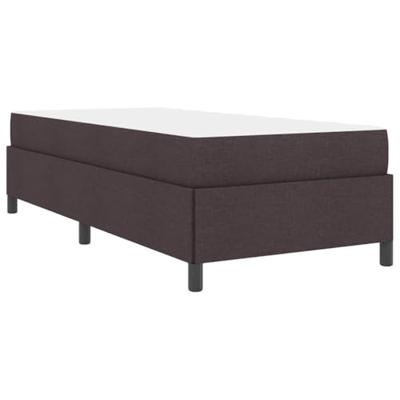 Boxspring bed Bruin 90 x 200 cm Stof, Engineered Hout