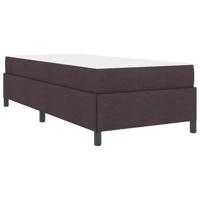 Boxspring bed Bruin 100 x 200 cm Stof, Engineered Hout - thumbnail