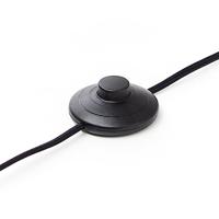 Brilliant Staande lampWeald zwart met hout - 94708/93 - thumbnail