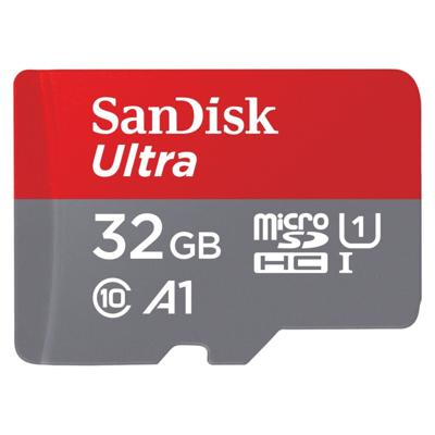 SanDisk Ultra® microSDHC microSDHC-kaart 32 GB Class 10, UHS-I Incl. SD-adapter SanDisk Ultra® microSDHC microSDHC-kaart 32 GB Class 10, UHS-I Incl. SD-adapter