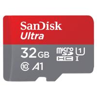 SanDisk Ultra® microSDHC microSDHC-kaart 32 GB Class 10, UHS-I Incl. SD-adapter - thumbnail