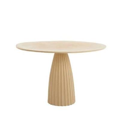 Light & Living Ronde Eettafel 'Veglia' 120cm, kleur Mat Zand