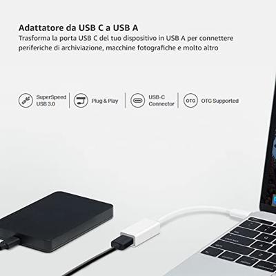 TP-Link UC400 SuperSpeed 3.0 USB-C naar USB-A-adapter USB Hub Wit TP-Link UC400 SuperSpeed 3.0 USB-C naar USB-A-adapter USB Hub Wit