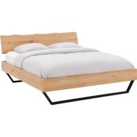 Goossens Bedframe Slade, Bedframe 160 x 210 cm hoofdbord organisch - thumbnail