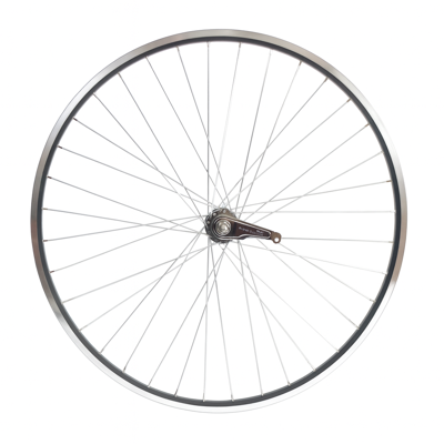 Achterwiel 28 x 1/4 ZAC 19 met Shimano remnaaf - zwart