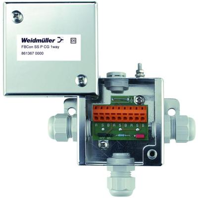Weidmüller FBCON SS PCG 1WAY 8613670000 Passieve sensor/actorbox Profibus-PA standaardverdeler 1 stuk(s) Weidmüller FBCON SS PCG 1WAY 8613670000 Passieve sensor/actorbox Profibus-PA standaardverdeler 1 stuk(s)