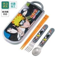 Naruto Chopsticks & Spoon & Fork Set Team 7 - thumbnail