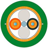 Siemens 6XV1861-3CT15 Glasvezelkabel - thumbnail