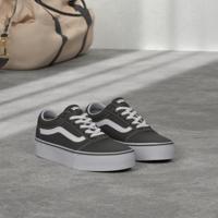 Dames casual sneakers Vans WM Ward Platform Zwart - Maat: 34.5 - thumbnail