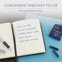 Waterman inktpatronen Standard, blauw (Serenity), blister van 36 stuks - thumbnail