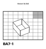 raaco 80 4xBA7-1 Assortimentskoffer-inzet (b x h x d) 220 x 69 x 160 mm Inhoud 1 stuk(s) - thumbnail