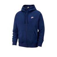 Nike Sportswear Club Fleece Trui Heren Midnight Navy/Midnight Navy/White L - thumbnail