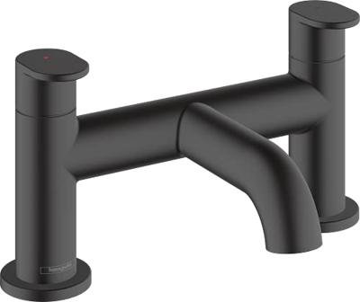 Badrandmengkraan HansGrohe Vernis Blend 2-gats Mat Zwart Badrandmengkraan HansGrohe Vernis Blend 2-gats Mat Zwart