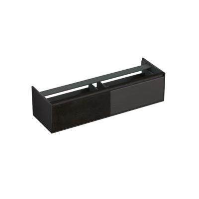 Onderkast Forzalaqua Reno 160x51x40 cm 2 Lades Softclose Eiken Black Oiled Forzalaqua Onderkast Forzalaqua Reno 160x51x40 cm 2 Lades Softclose Eiken Black Oiled Forzalaqua
